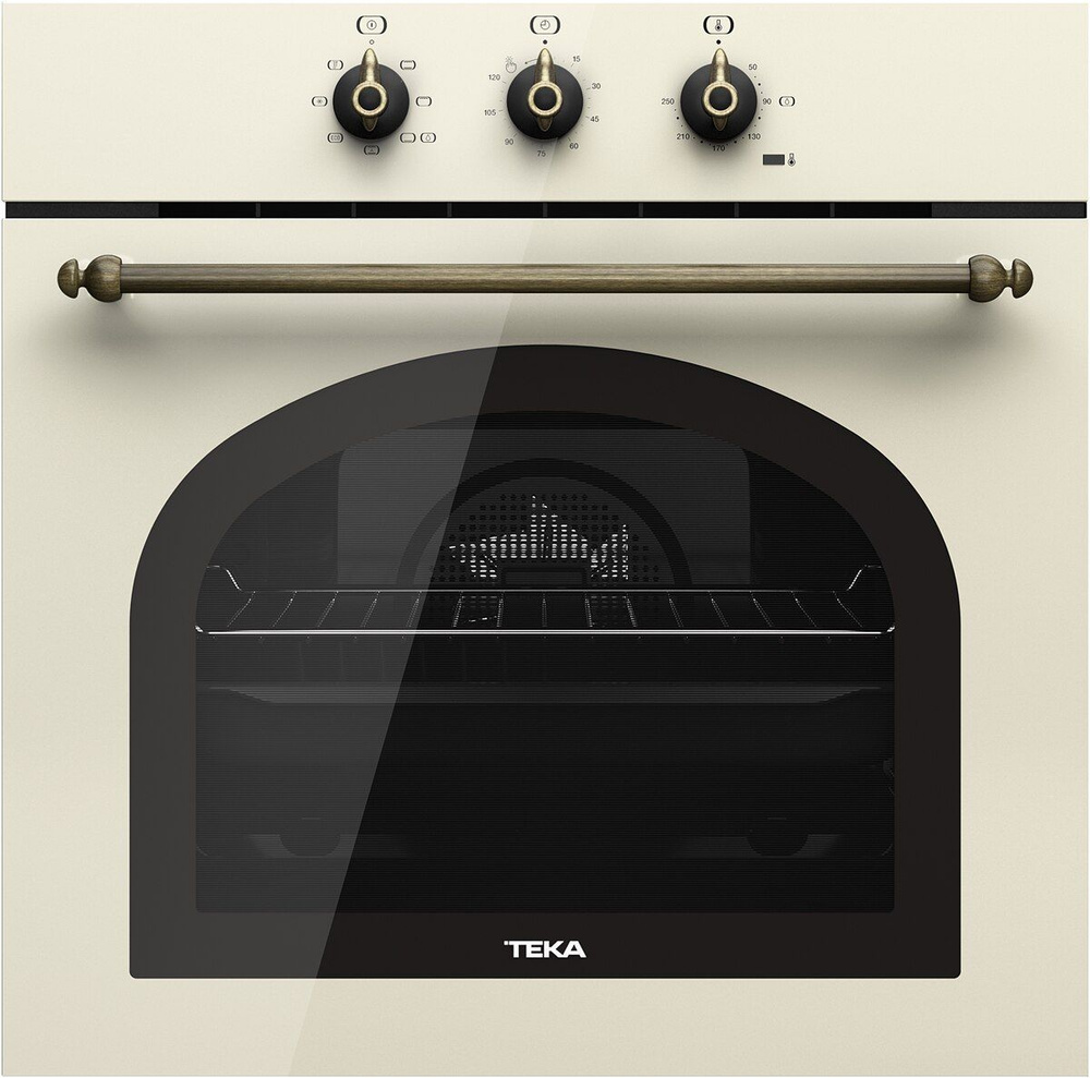 Духовой шкаф TEKA HRB 6100 VANILLA-OB, встраиваемый на 60 см, электрический, ваниль/состаренная бронза #1