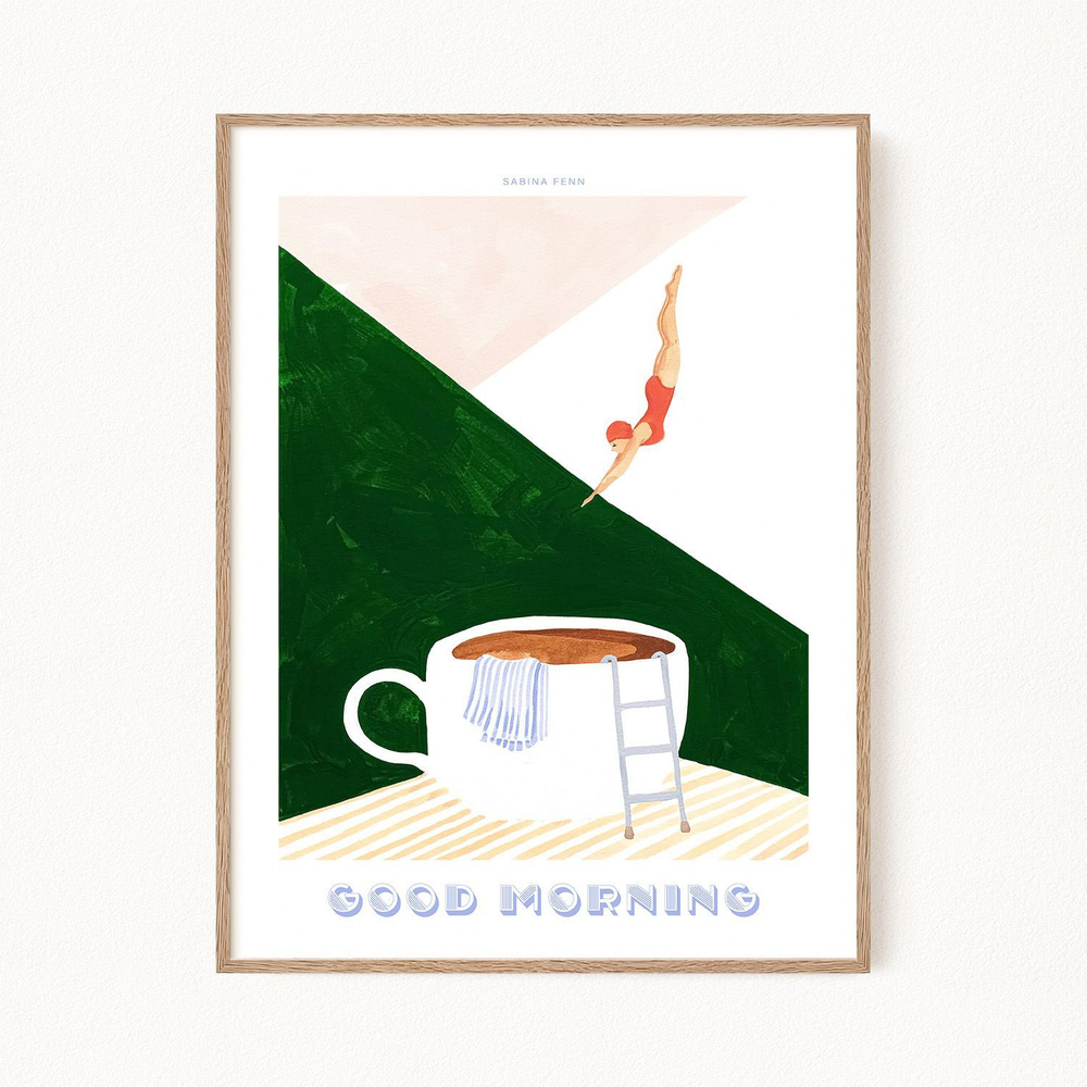 Постер для интерьера "Good Morning", 30х40 см #1