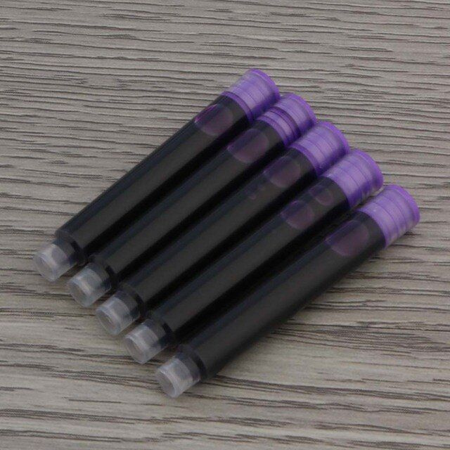 Фиолетовые картриджи для перьевой ручки 3,4 мм, 5 шт. #1