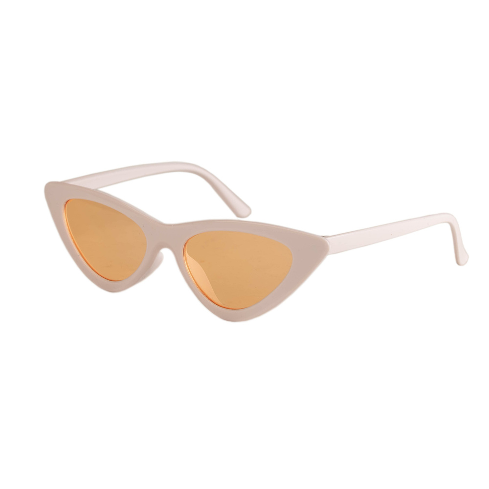 Солнцезащитные очки женские, прозрачные, треугольные, повседневные, кошачий глаз  #1