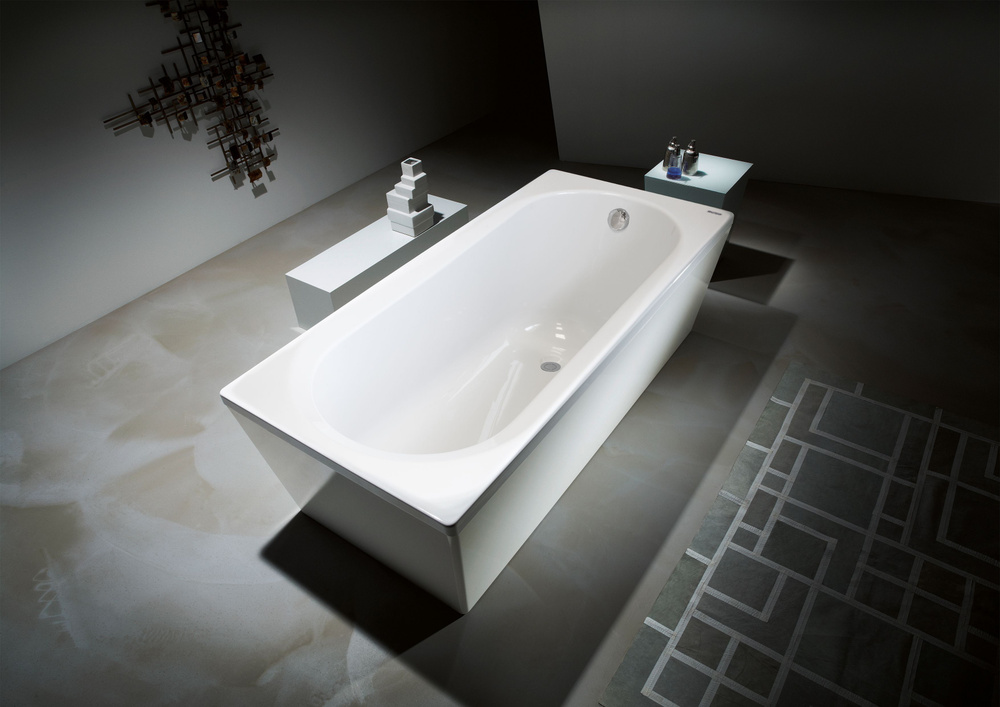 Комплект ванна акриловая ALBA SPA "Baline", 170х70, каркас усиленный на 6 опорах, фронтальный экран  #1