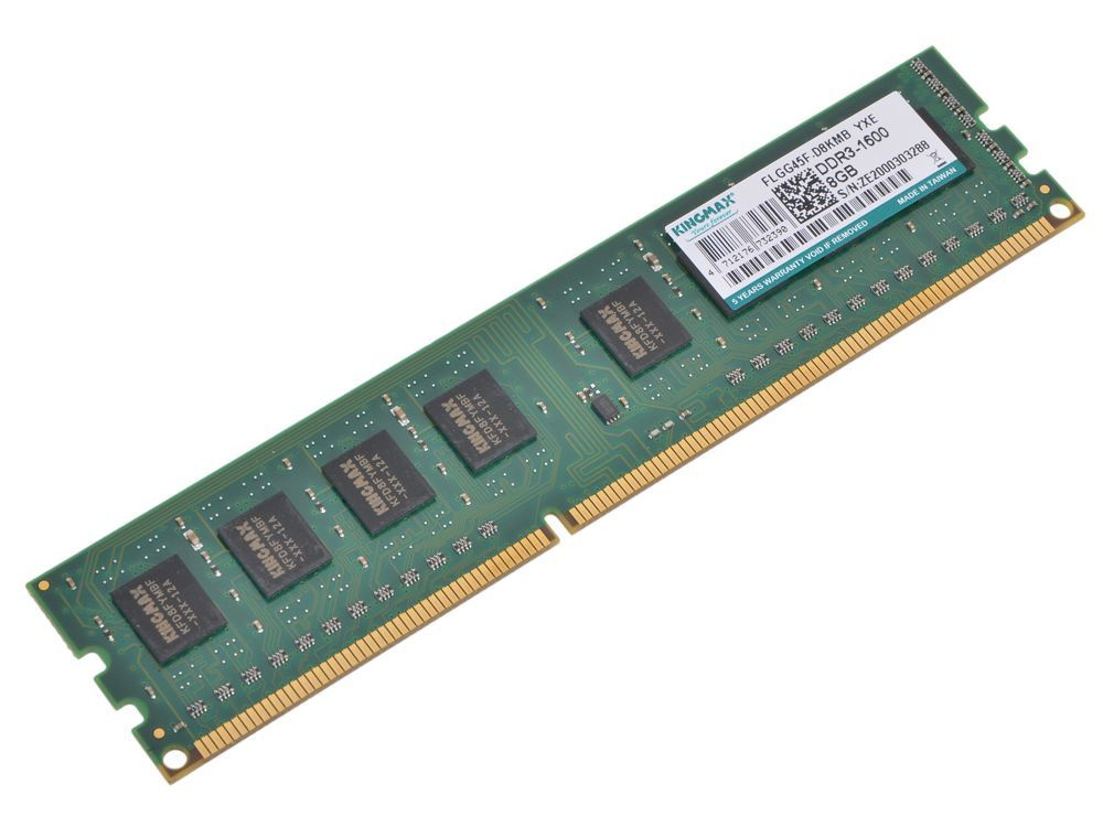KINGMAX Оперативная память Оперативная память для компьютера DDR3 1600 DIMM 8Gb DIMM 8Gb DDR3 1600MHz #1