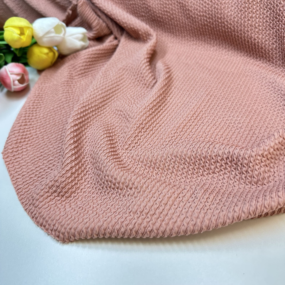 Бифлекс жатка, /длина 100 см /Ткань для купальника, ткань для шитья/цвет Пыльный розовый  #1