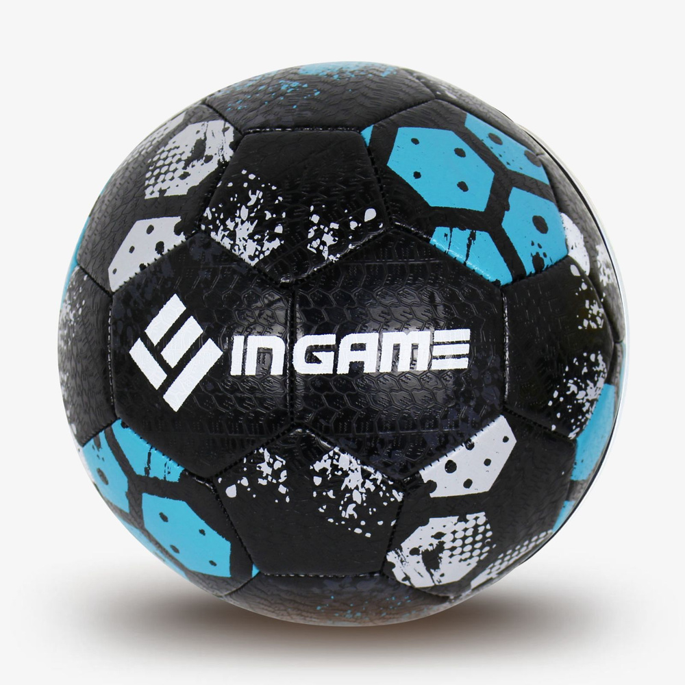 INGAME Футбольный мяч, 5 размер, синий #1