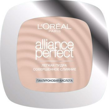 L'Oreal Paris Пудра Alliance Perfect, 2.R/2.C Ванильно-розовый, минеральная пудра для лица матирующая, #1