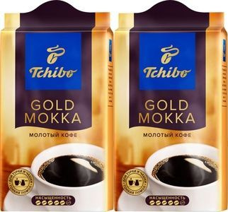 Кофе Tchibo Gold Mokka молотый, комплект: 2 упаковки по 250 г #1