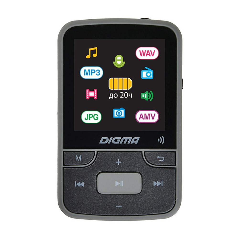 Digma MP3-плеер Z4 16 ГБ, черный #1