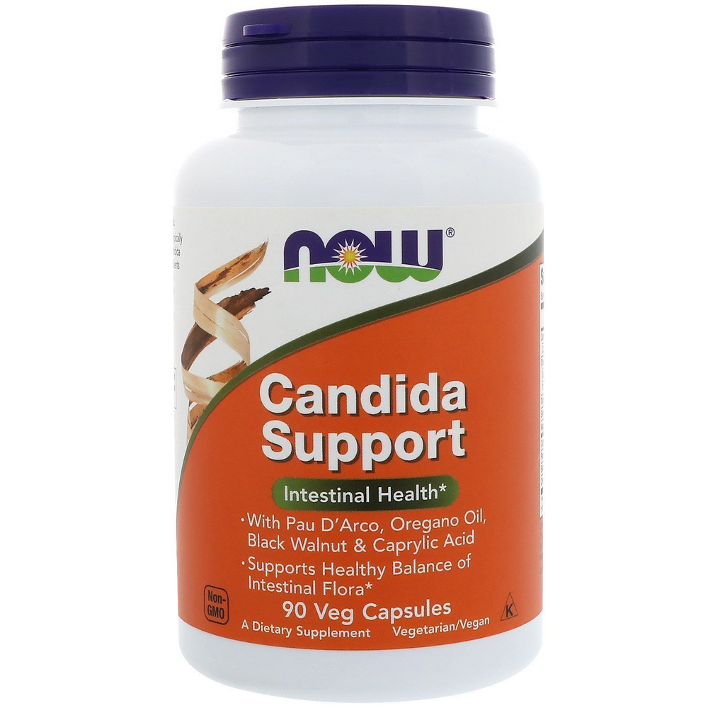 NOW Candida Support, Кандида Саппорт - 90 кап (922 мг) #1