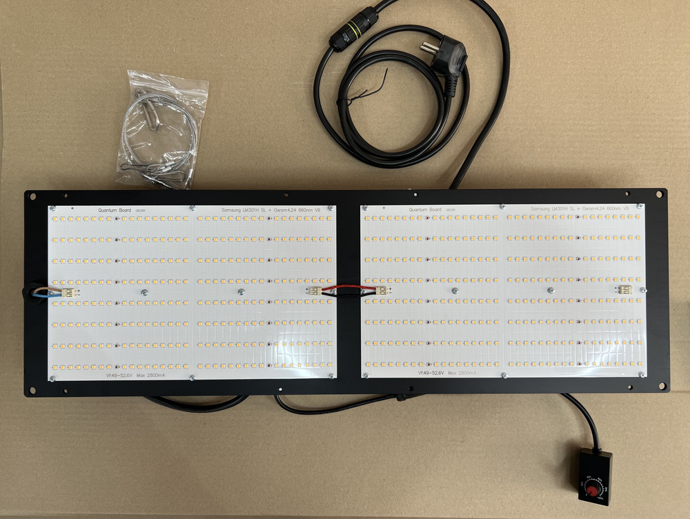 Лампа для растений Квантум Борд quantum board 240 w ватт lm301b 3500K osram 660  #1