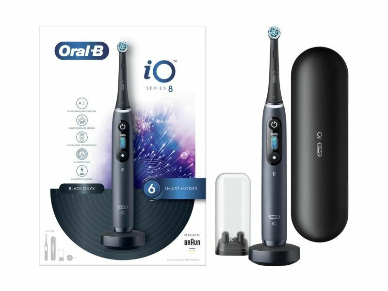 Зубная щетка электрическая Oral-B Vitality iO Series 8 черный #1