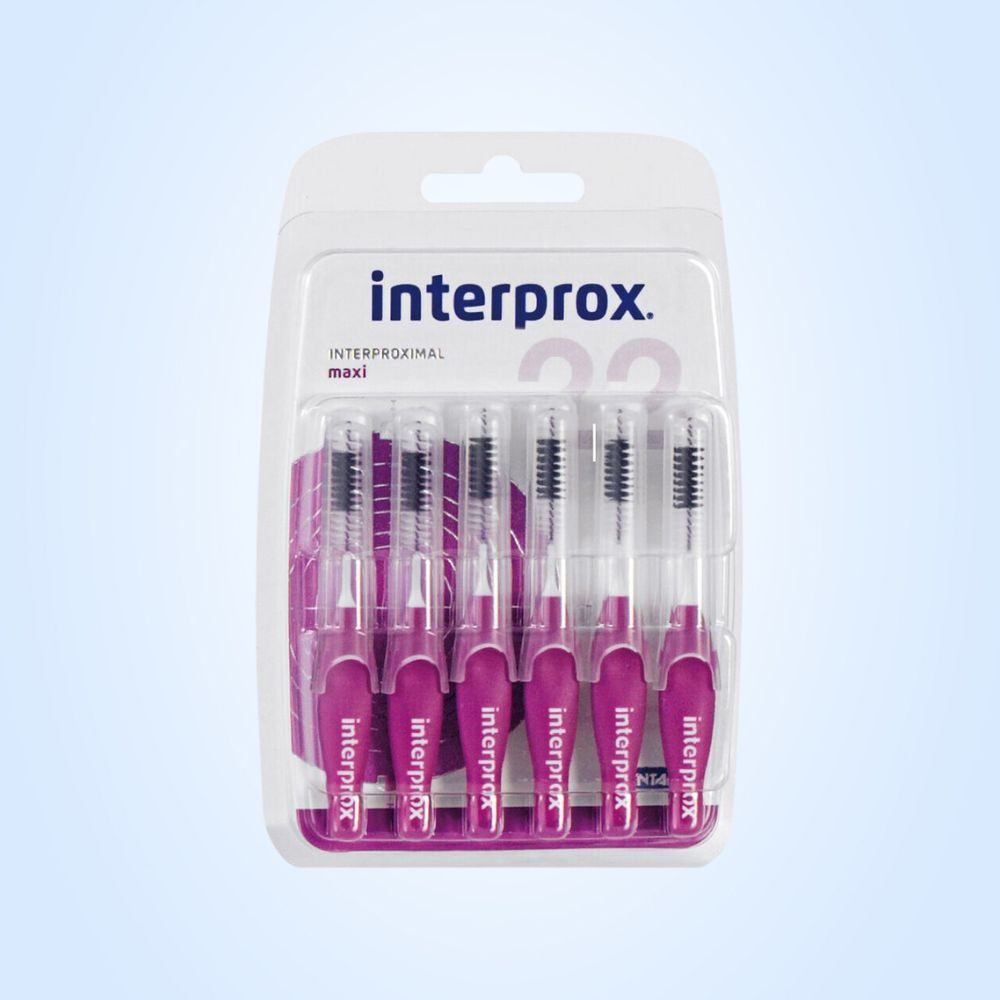 Межзубные ершики Interprox 4G Мягкая ручка maxi 2,2 мм, 6 шт #1