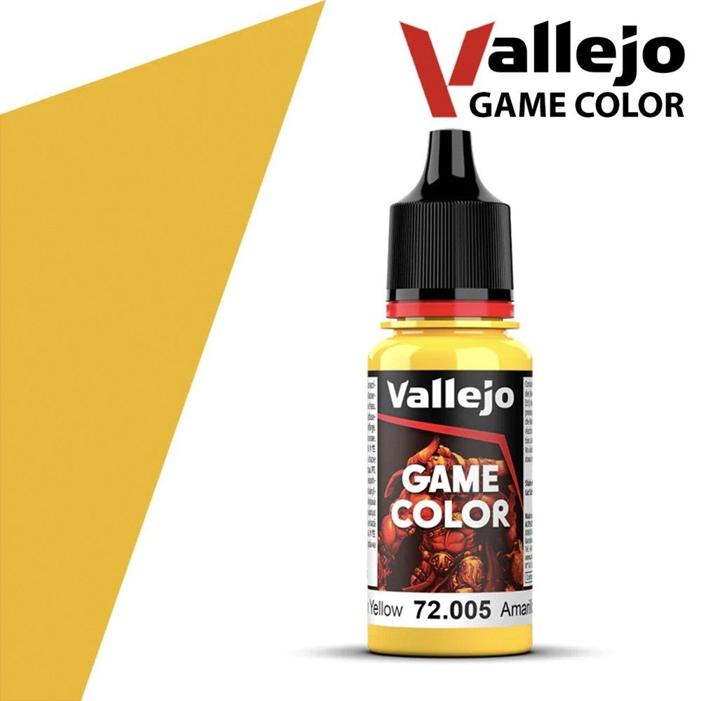 Краска для сборных моделей Vallejo, серия Game Color, цвет 72.005 Moon Yellow  #1