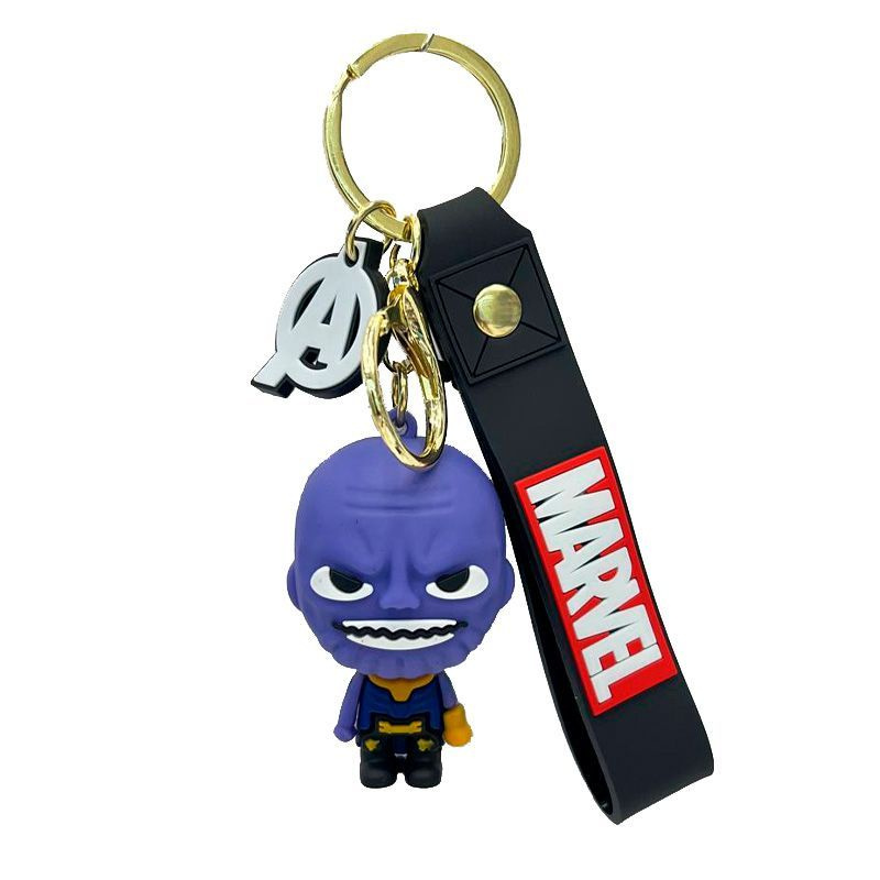 Брелок резиновый для ключей Marvel (Thanos) #1