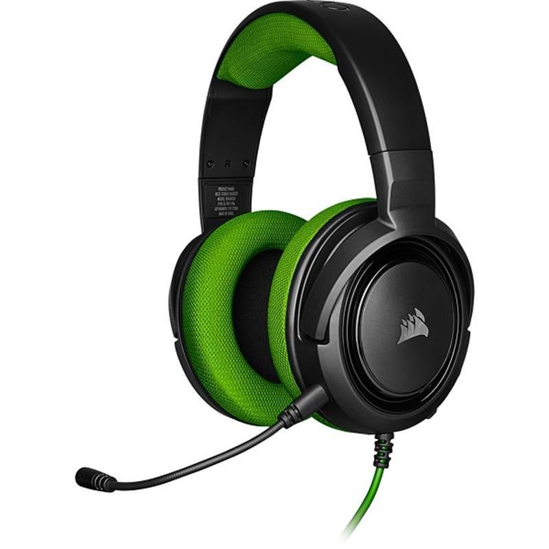 Гарнитура игровая Corsair HS35 STEREO Gaming Headset Green #1