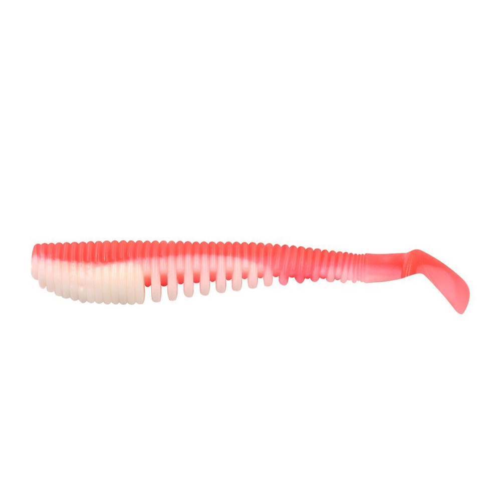 Силиконовая приманка для рыбалки виброхвост YAMAN PRO Legend Minnow, р.3,5 inch (89 мм), цвет #27 - Red #1