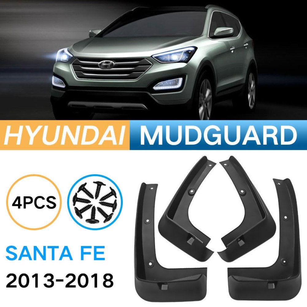 Автомобильные брызговики Для Hyundai Santa Fe 2013-2018 , Хендай Санта .