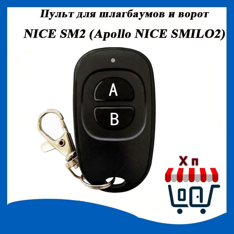 Пульт для шлагбаумов и ворот NICE SM2 (Apollo NICE SMILO2) #1