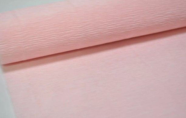 Бумага гофрированная простая, 180гр 569 светло-розовая Cartotecnica Rossi (Италия)  #1