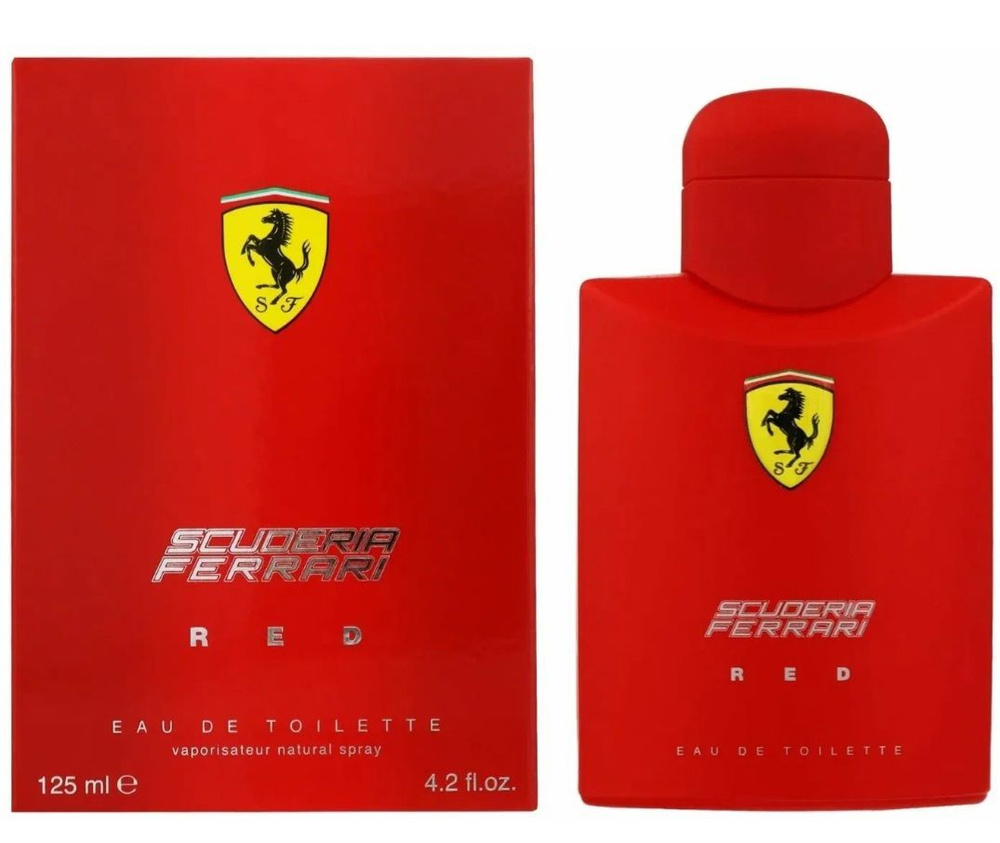 Мужская туалетная вода Феррари Scuderia Феррари Red Edt (Парфюм)-100 мл  #1