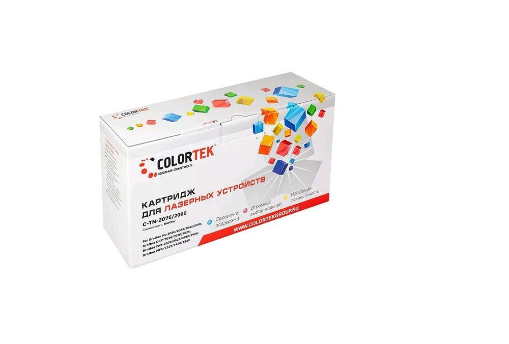 Картридж Colortek Brother TN-2075/2085, совместимый #1