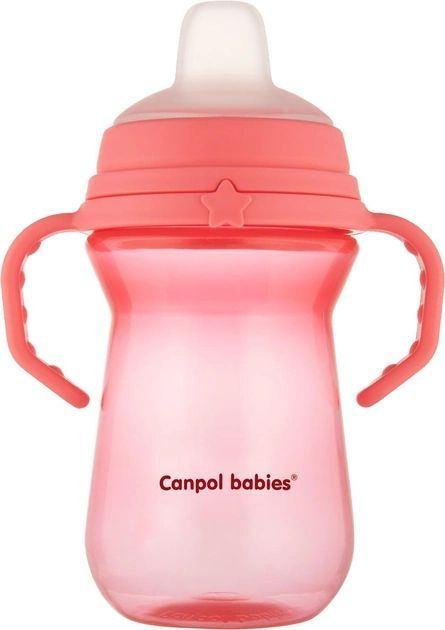 Тренировочная кружка Canpol Babies с силиконовым носиком FirstCup 250 мл  #1