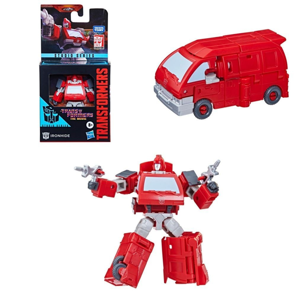 Трансформеры Hasbro Игрушка Studio Series Core Class Ironhide 3,5 дюйма (8,9 см) F7489  #1