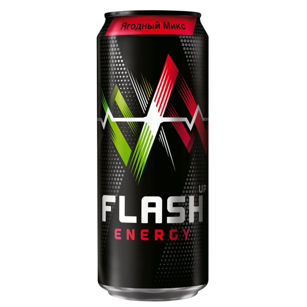 Энергетик Flash Up Energy безалкогольный газированный, 450мл, 4 шт.  #1