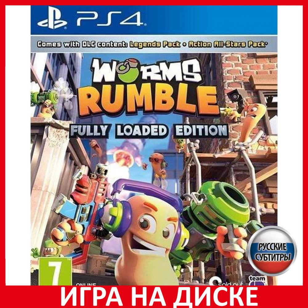 Игра Worms Rumble Fully Loaded Edit (PlayStation 5, PlayStation 4, Русские субтитры)  #1