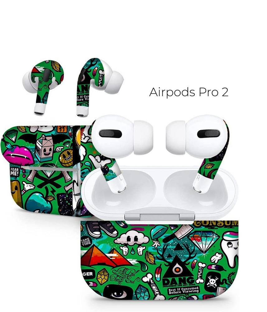 Защитная гидрогелевая пленка для Applee AirPods Pro 2 для кейса Ультратонкий чехол для беспроводных наушников #1