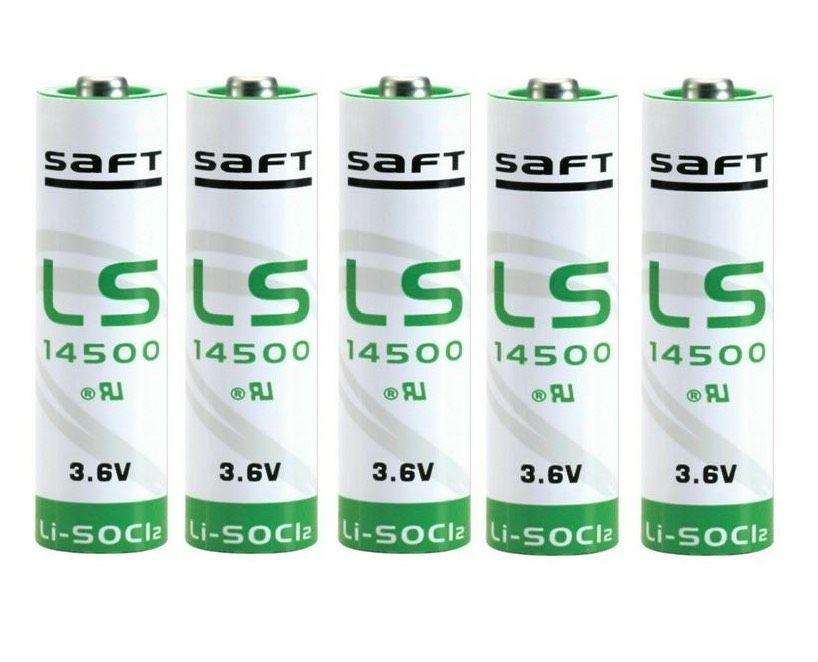 Батарейка SAFT LS 14500 AA 2450mA 3.6V - купить с доставкой по выгодным ...
