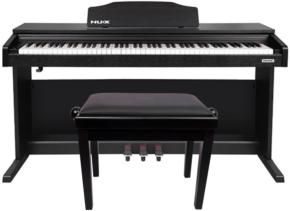 Цифровое пианино Nux WK-400 + банкетка #1