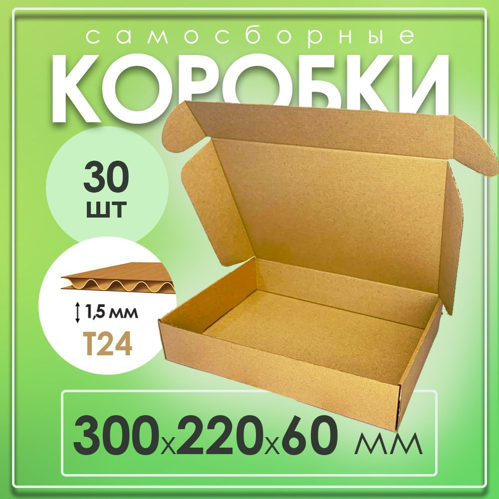 Коробка для хранения длина 22 см, ширина 30 см, высота 6 см.  #1