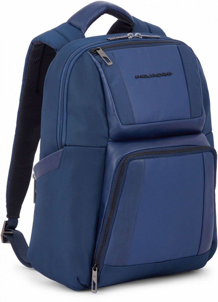 Рюкзак Piquadro Wallaby CA6219W120/BLU синий полиэстер/натур.кожа #1