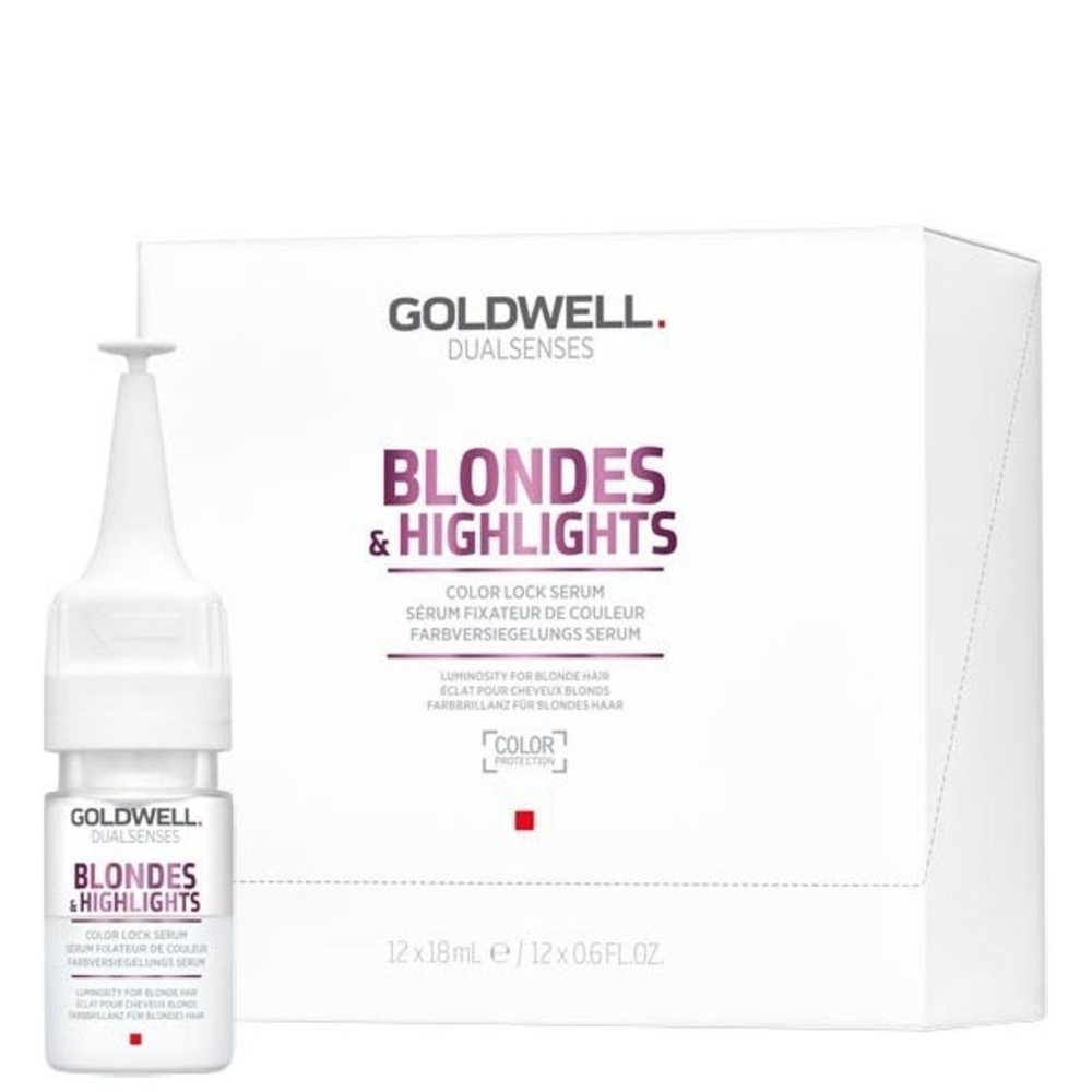 Goldwell Dualsenses Blondes & Highlights Сыворотка для сохранения блонд-оттенка 18 мл  #1