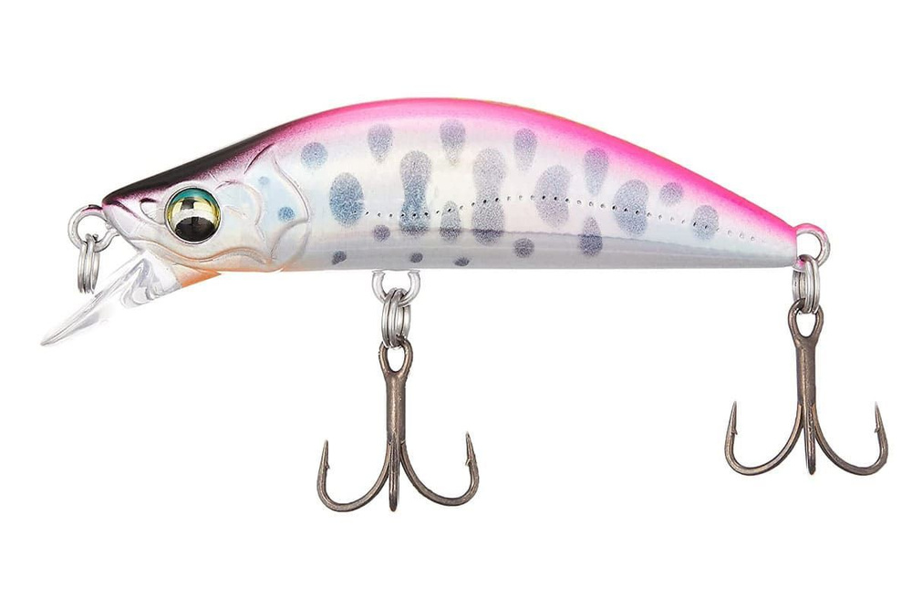 Форелевой воблер Major Craft Finetail Eden 45SS 45mm, 3.0g, slow sinking, 005 Laser Pink Yamame  #1