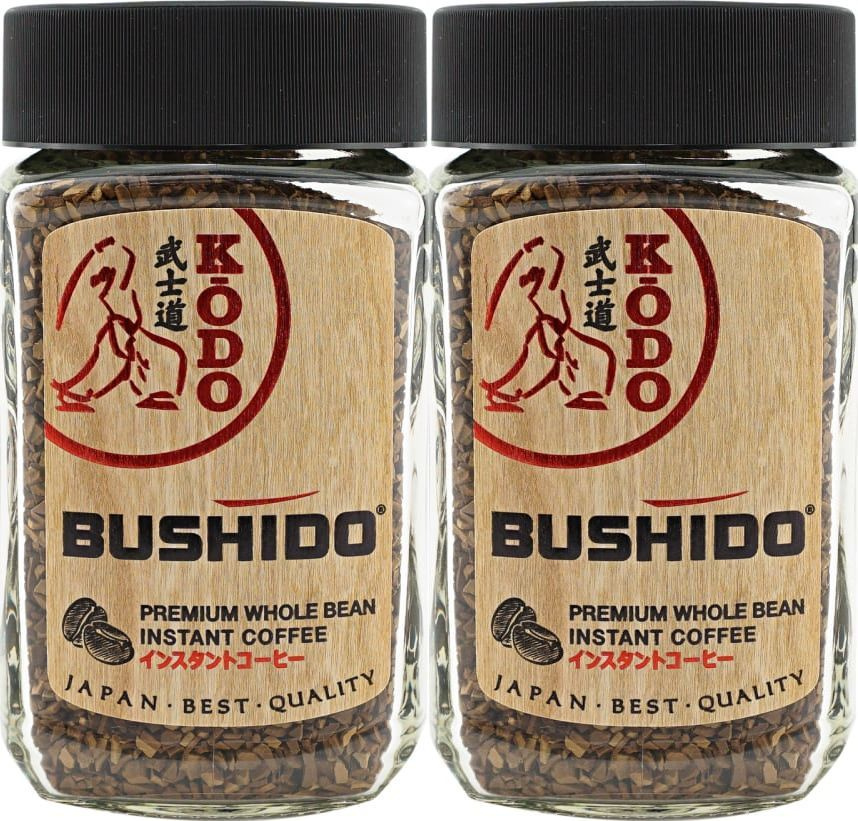 Кофе растворимый Bushido Kodo 95 г, 2 банки #1