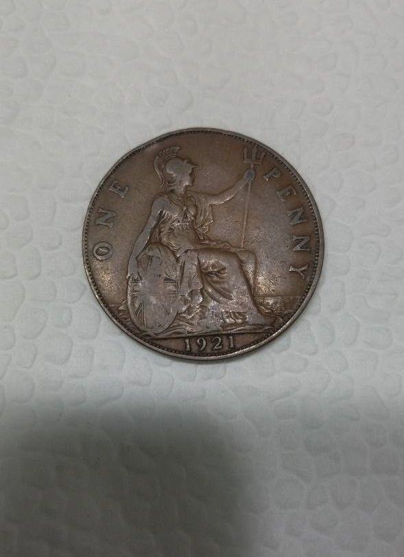 Монета 1903 ВЕЛИКОБРИТАНИЯ 1/2 ПЕННИ #1