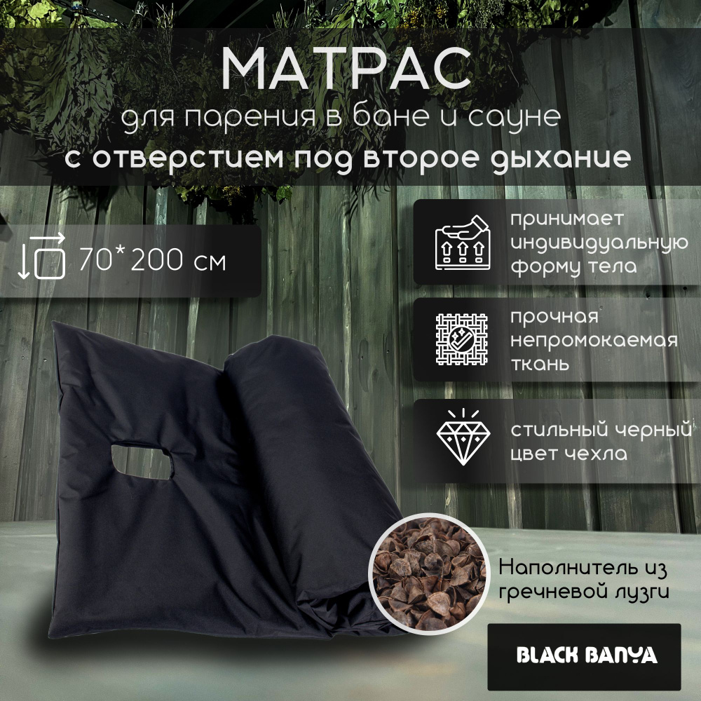 Black Banya Матрас для бани 2х0.7 м #1