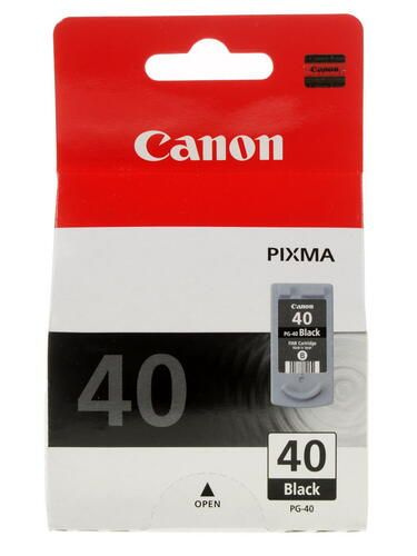 Картридж Canon PG-40 черный Canon, оригинальный, 400 страниц, 1 шт  #1