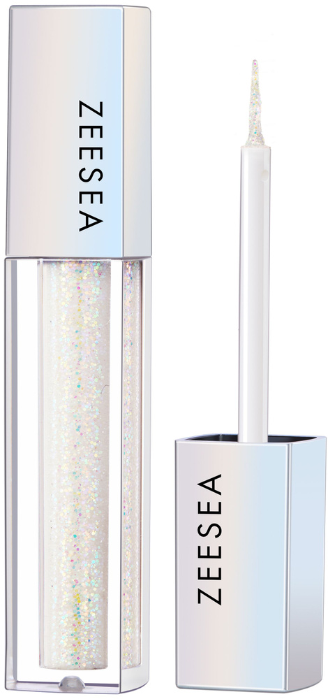 ZEESEA Тени для век кремовые Glitter Liquid eye shadow тон 06, 2.8 г #1