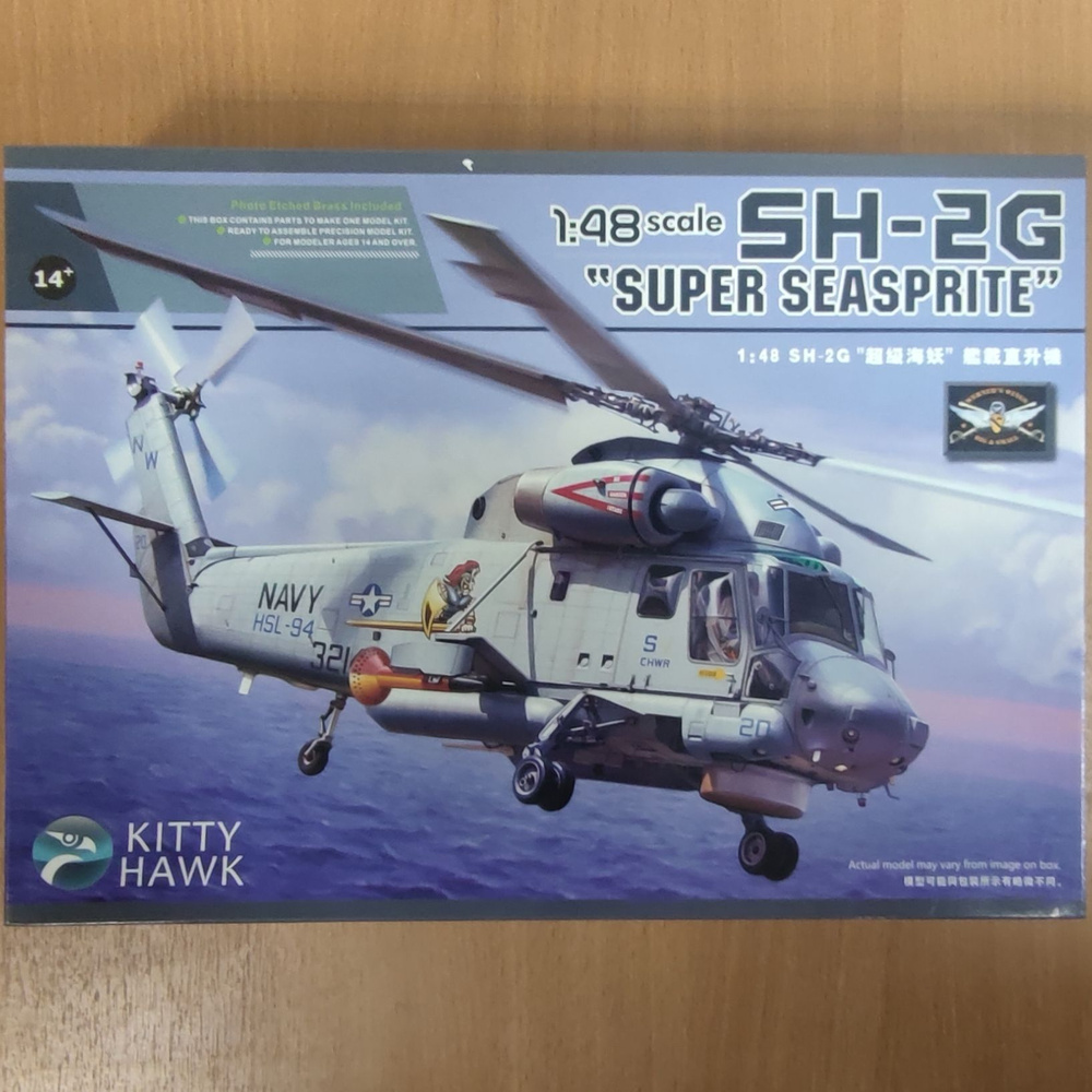 Сборная модель SH-2G Super Seasprite, KittyHawk, 1/48 #1