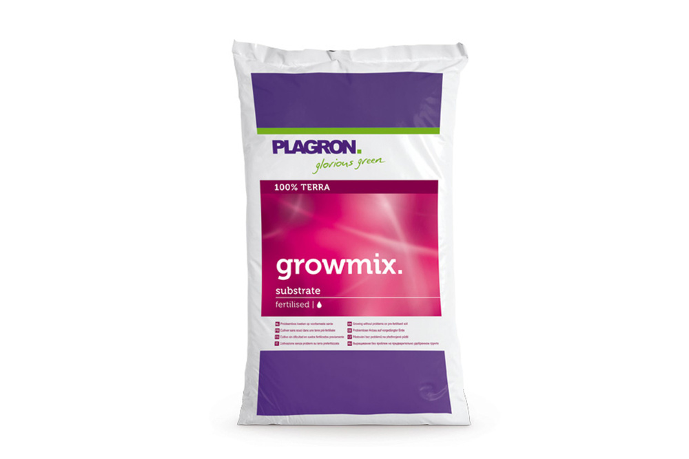 Обогащенный субстрат на стадию роста Plagron Growmix 25 л. #1