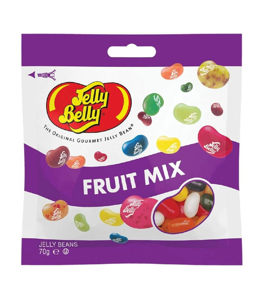 Драже фруктовое ассорти Jelly Belly Fruit Mix, 70 гр #1