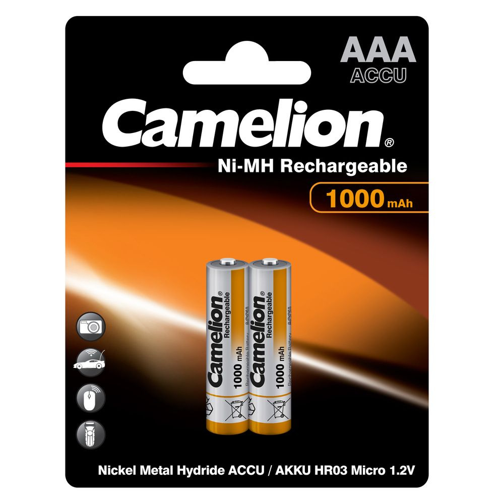 Аккумулятор AAA-01000mAh-Ni-Mh-1.2V BL-02 CAMELION #1