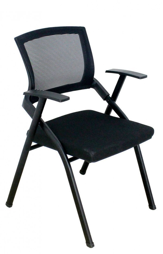 Стул для кухни, комнаты со спинкой Everprof EP-100 Сетка Черный / кресло офисное / ортопедическое / для #1