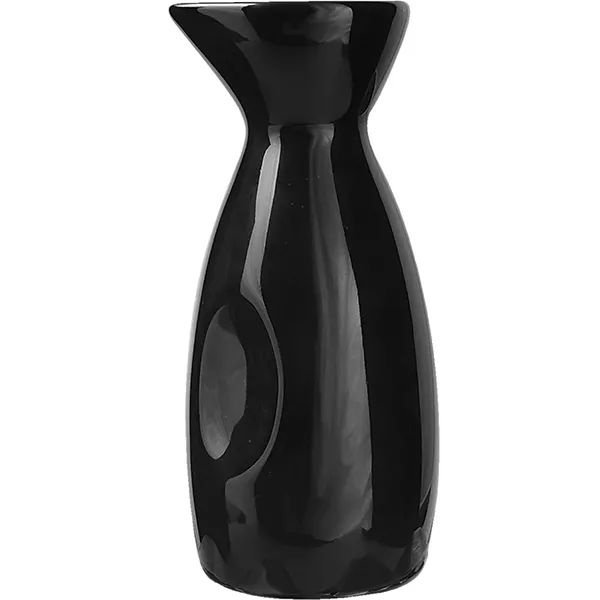 Бутылка для саке "Кунстверк" фарфор ,140мл, D50,H120мм, черный  #1
