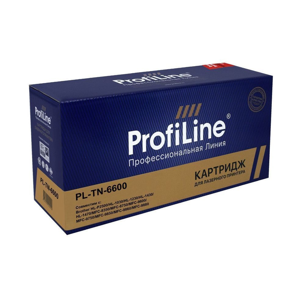 Картридж ProfiLine PL_TN-6600 тонер картридж (Brother TN-6600) 6000 стр, черный  #1