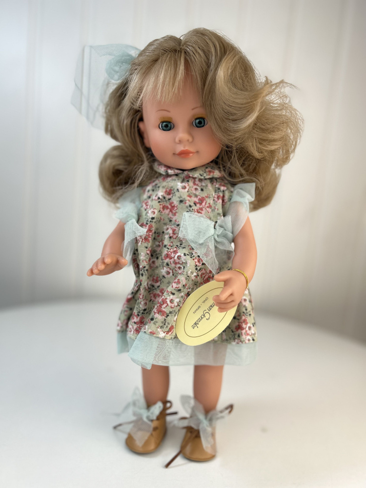 Кукла Carmen Gonzalez Кукла "Берта", блондинка, закрываются глаза, 34 см, арт. 22207Б  #1