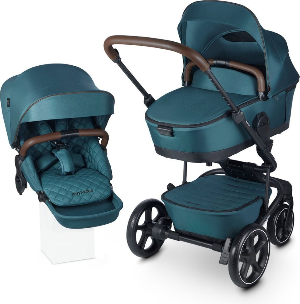 Easywalker Harvey5 Premium Jade Green 2в1 коляска #1