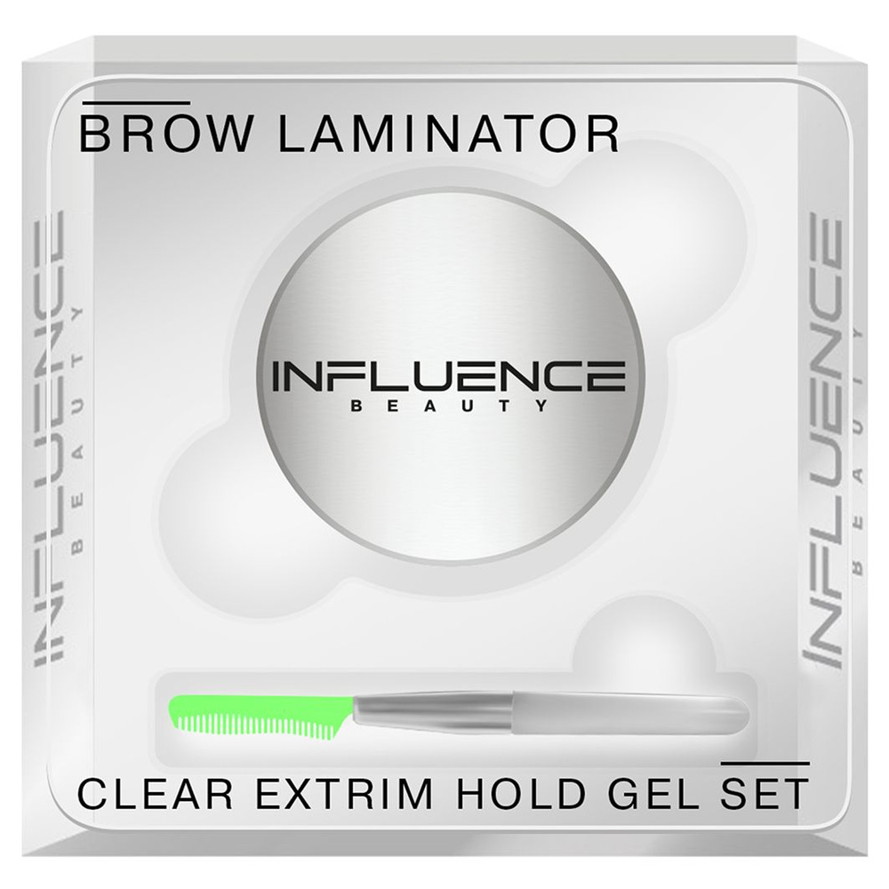 Influence Beauty Фиксирующий Гель для бровей Brow Laminator с щеточкой  #1